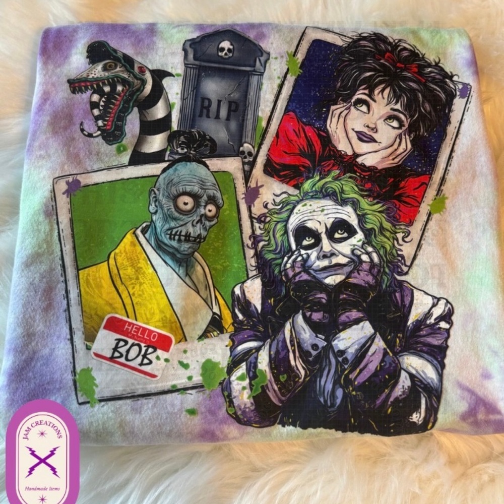 Large Dyed Beetlejuice Tee